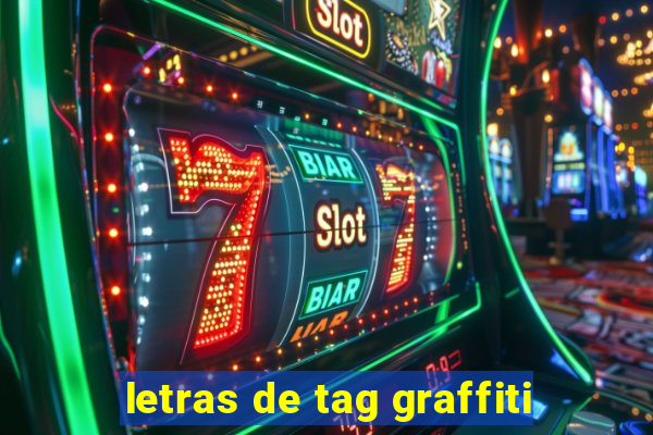 letras de tag graffiti
